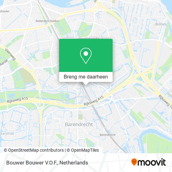 Bouwer Bouwer V.O.F. kaart