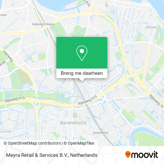 Meyra Retail & Services B.V. kaart