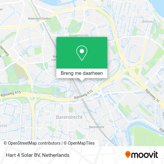 Hart 4 Solar BV kaart
