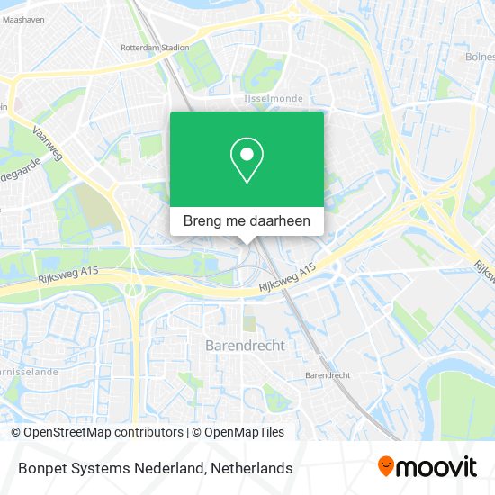 Bonpet Systems Nederland kaart
