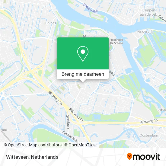 Witteveen kaart
