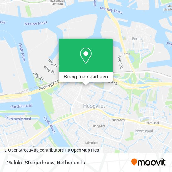Maluku Steigerbouw kaart