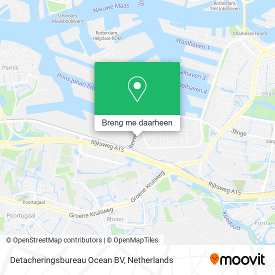 Detacheringsbureau Ocean BV kaart