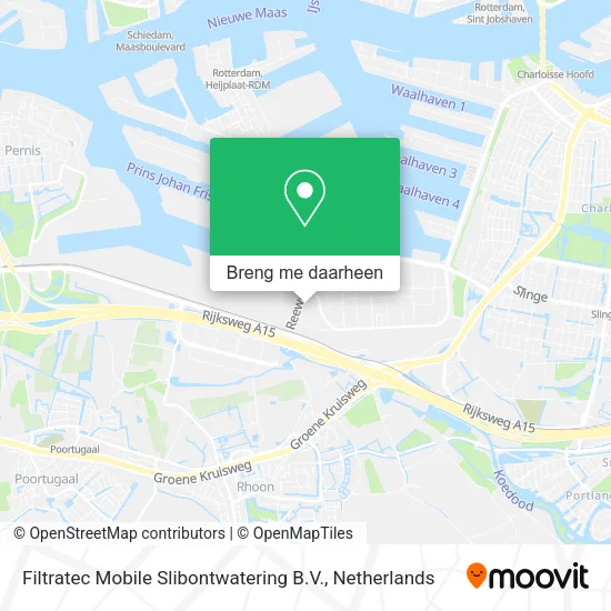 Filtratec Mobile Slibontwatering B.V. kaart