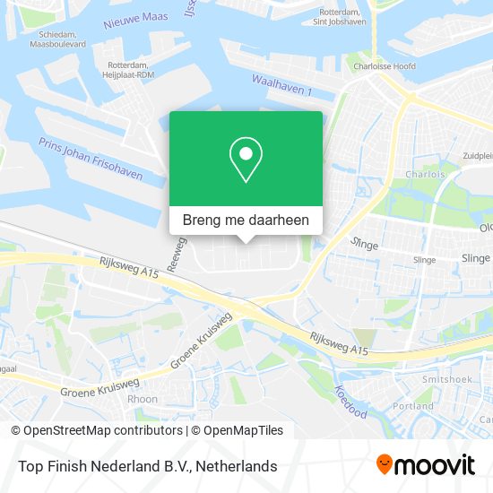 Top Finish Nederland B.V. kaart