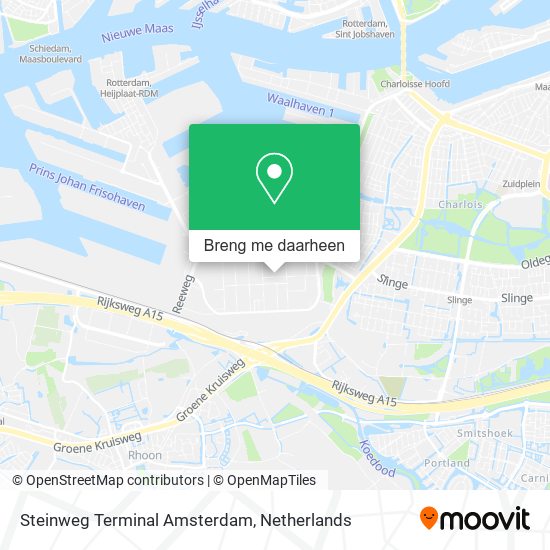 Steinweg Terminal Amsterdam kaart