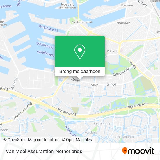 Van Meel Assurantiën kaart