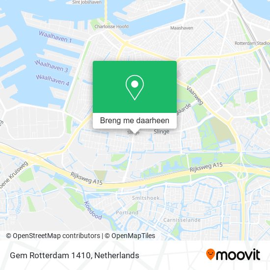 Gem Rotterdam 1410 kaart