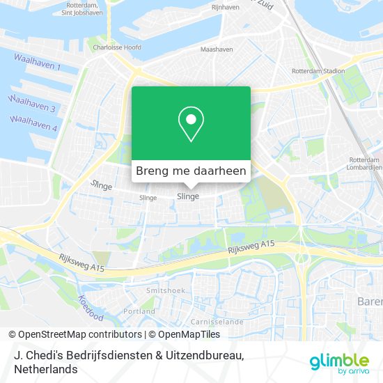 J. Chedi's Bedrijfsdiensten & Uitzendbureau kaart