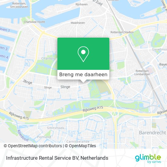 Infrastructure Rental Service BV kaart