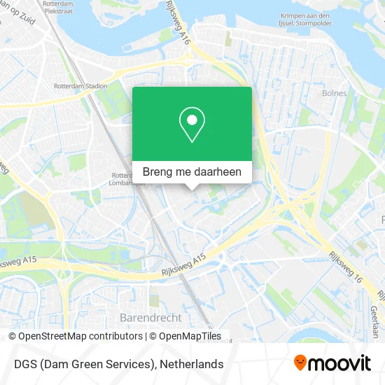 DGS (Dam Green Services) kaart