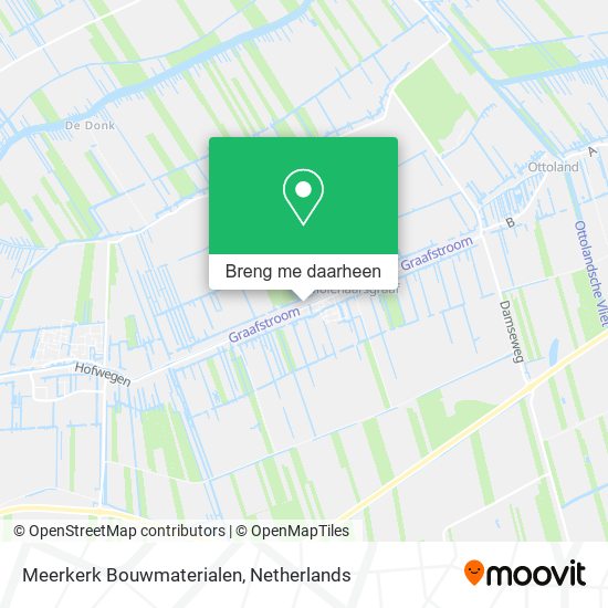 Meerkerk Bouwmaterialen kaart