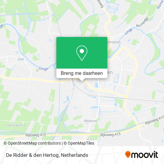 De Ridder & den Hertog kaart