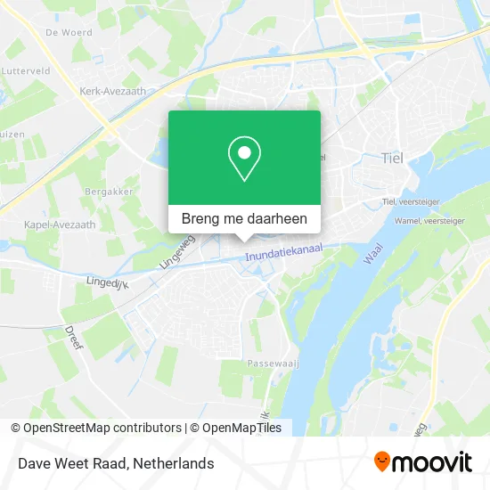 Dave Weet Raad kaart