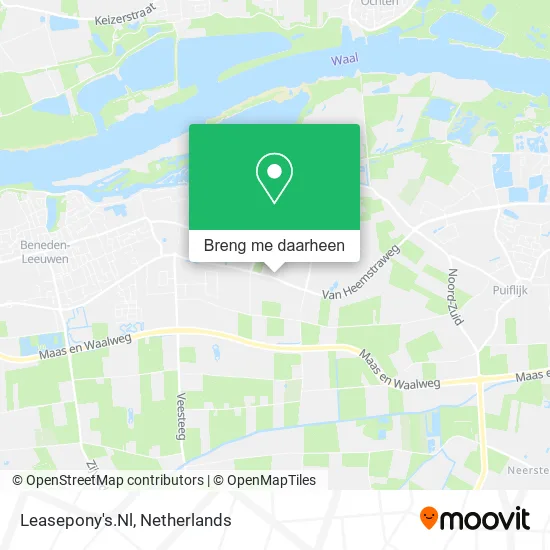 Leasepony's.Nl kaart