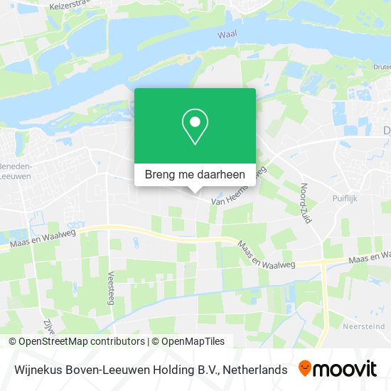 Wijnekus Boven-Leeuwen Holding B.V. kaart