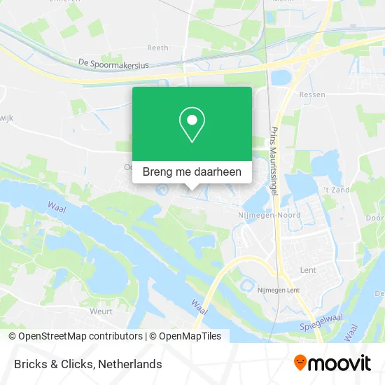 Bricks & Clicks kaart