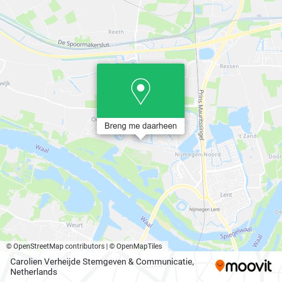 Carolien Verheijde Stemgeven & Communicatie kaart