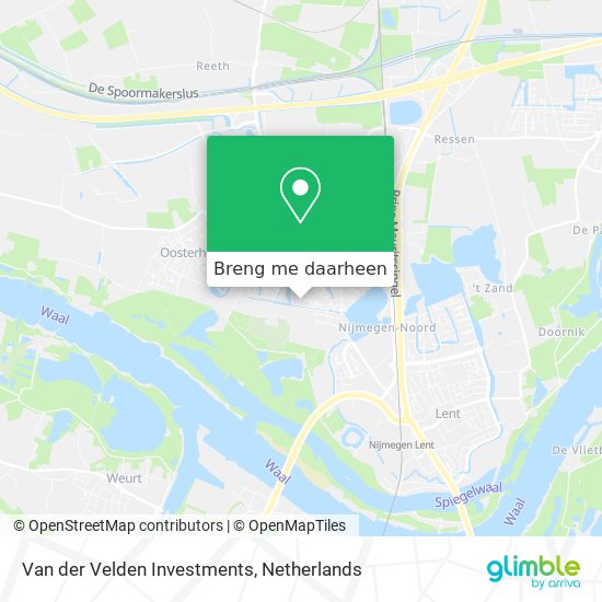 Van der Velden Investments kaart