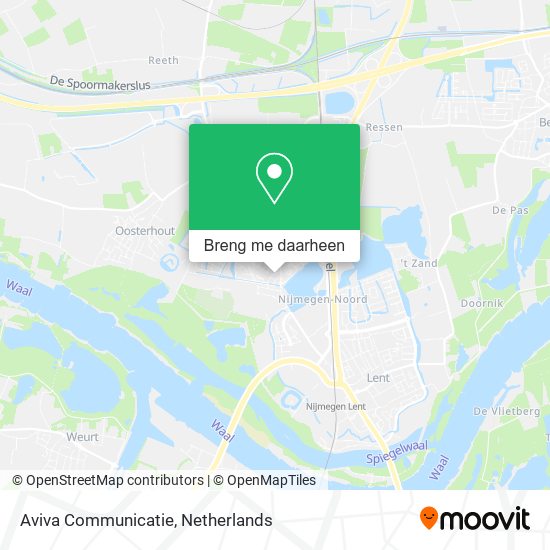 Aviva Communicatie kaart
