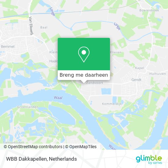 WBB Dakkapellen kaart