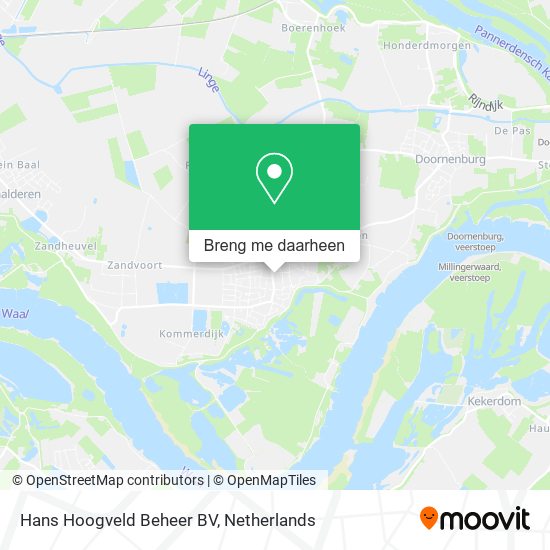 Hans Hoogveld Beheer BV kaart