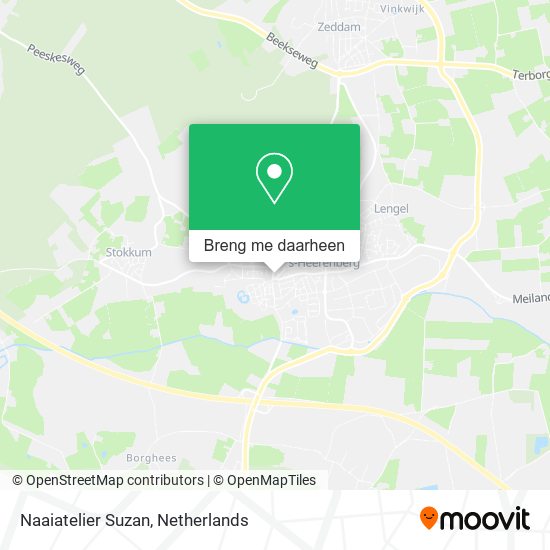 Naaiatelier Suzan kaart