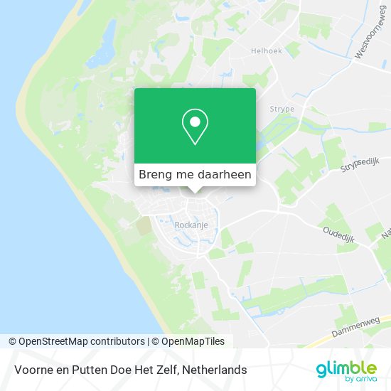 Voorne en Putten Doe Het Zelf kaart