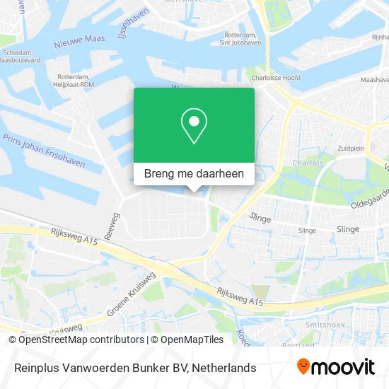 Reinplus Vanwoerden Bunker BV kaart