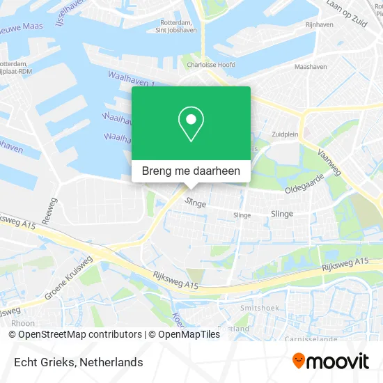 Echt Grieks kaart