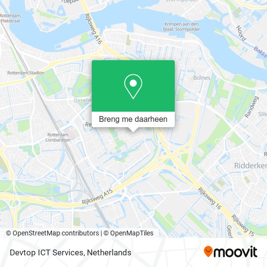 Devtop ICT Services kaart