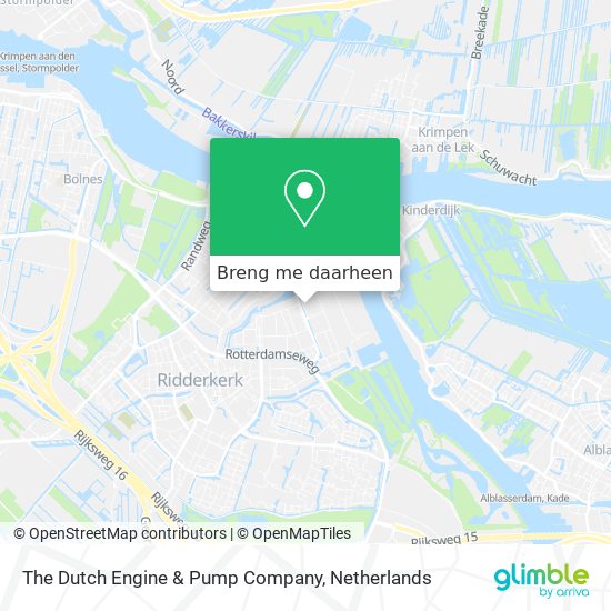 The Dutch Engine & Pump Company kaart