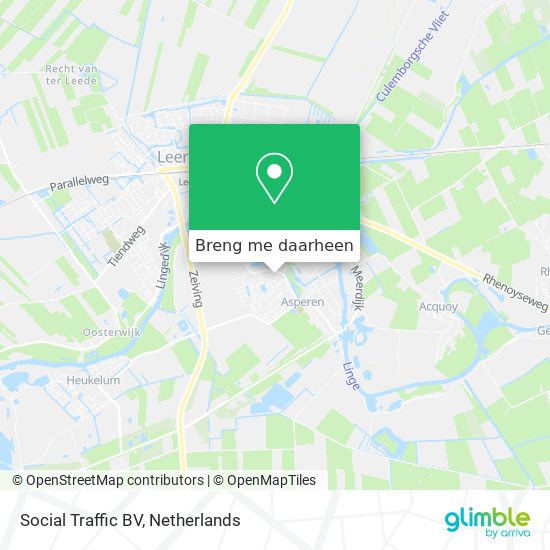 Social Traffic BV kaart