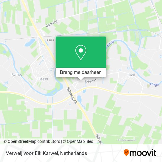 Verweij voor Elk Karwei kaart