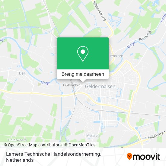 Lamers Technische Handelsonderneming kaart