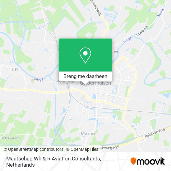 Maatschap Wh & R Aviation Consultants kaart