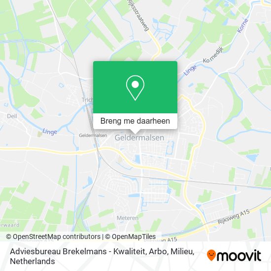 Adviesbureau Brekelmans - Kwaliteit, Arbo, Milieu kaart