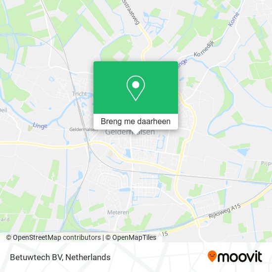 Betuwtech BV kaart