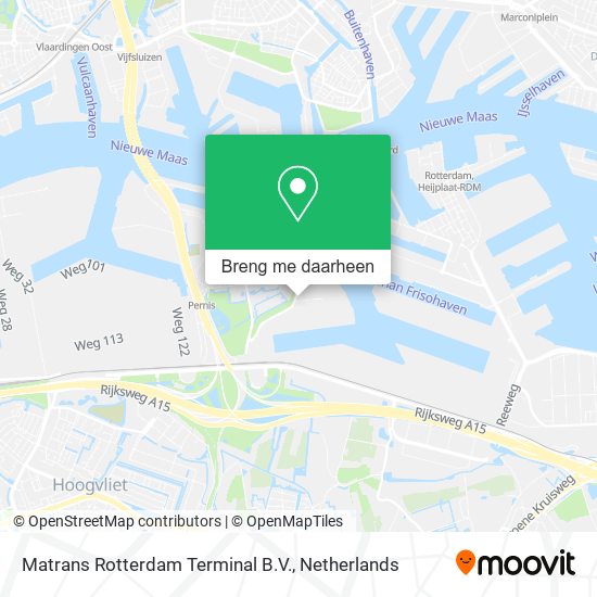 Matrans Rotterdam Terminal B.V. kaart