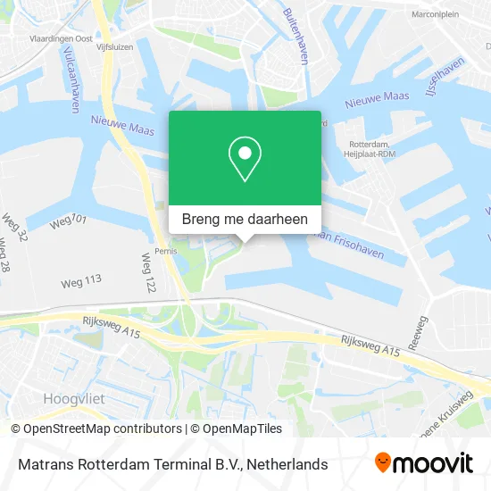 Matrans Rotterdam Terminal B.V. kaart