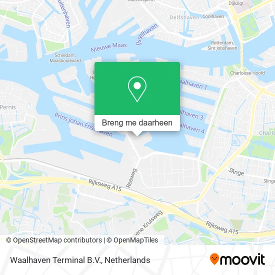 Waalhaven Terminal B.V. kaart
