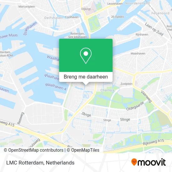 LMC Rotterdam kaart