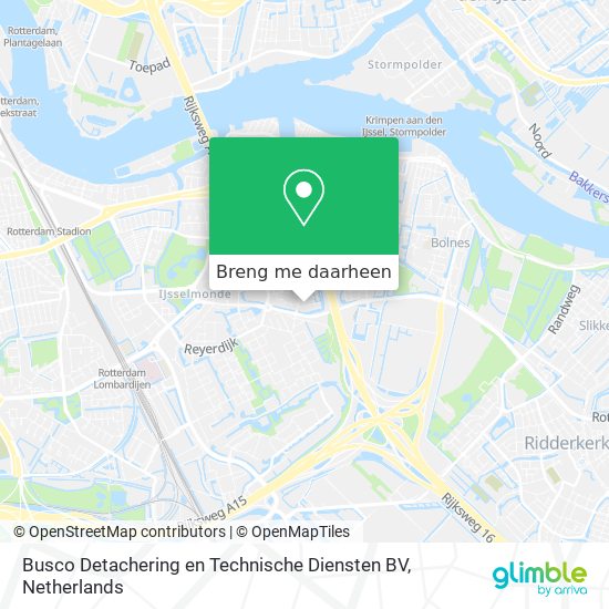 Busco Detachering en Technische Diensten BV kaart