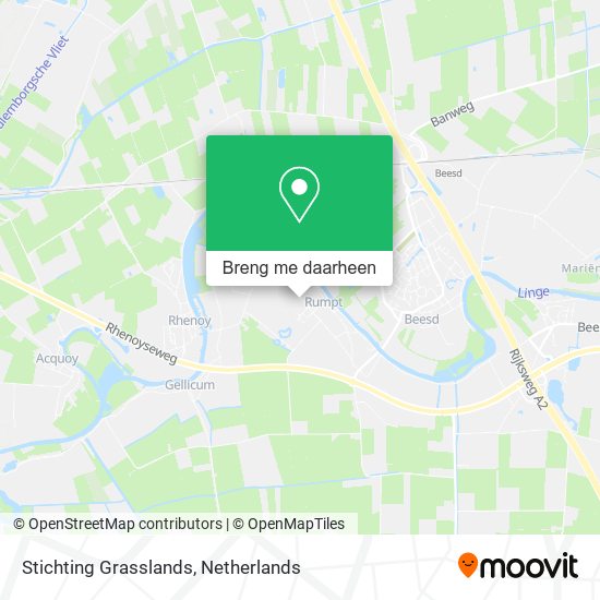 Stichting Grasslands kaart