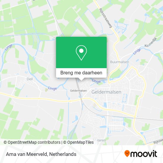 Ama van Meerveld kaart