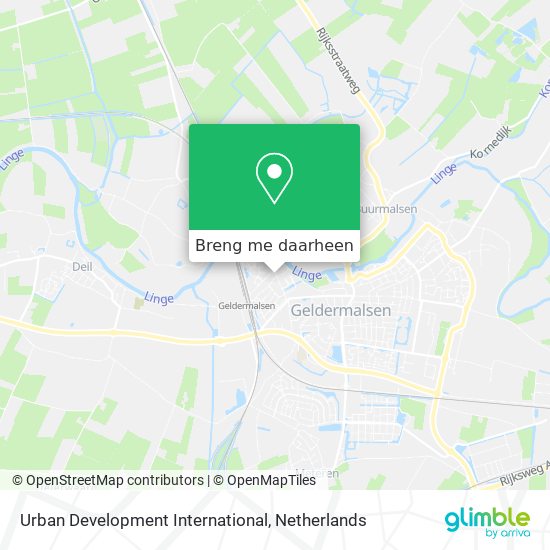 Urban Development International kaart