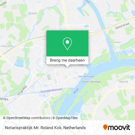 Notarispraktijk Mr. Roland Kok kaart