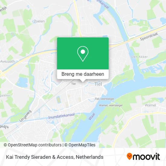 Kai Trendy Sieraden & Access kaart