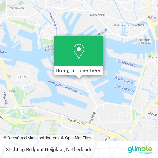 Stichting Ruilpunt Heijplaat kaart