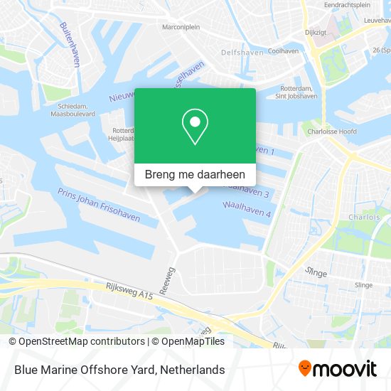 Blue Marine Offshore Yard kaart